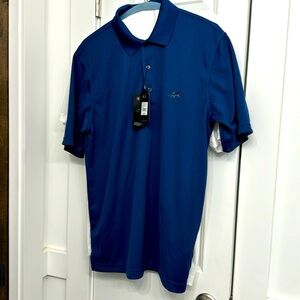 New.Greg Norman Performance Golf Shirt.